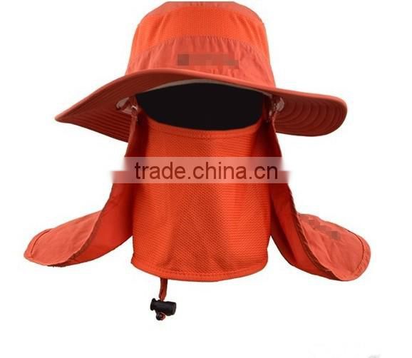 Custom Unisex Fishing Hunting Military Wide Brim Bucket Caps