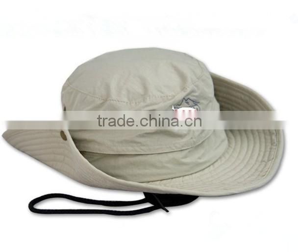 Custom Men Cotton Bucket Cap for Fishing