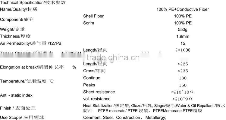 polyester filter felt polyester filter fabric