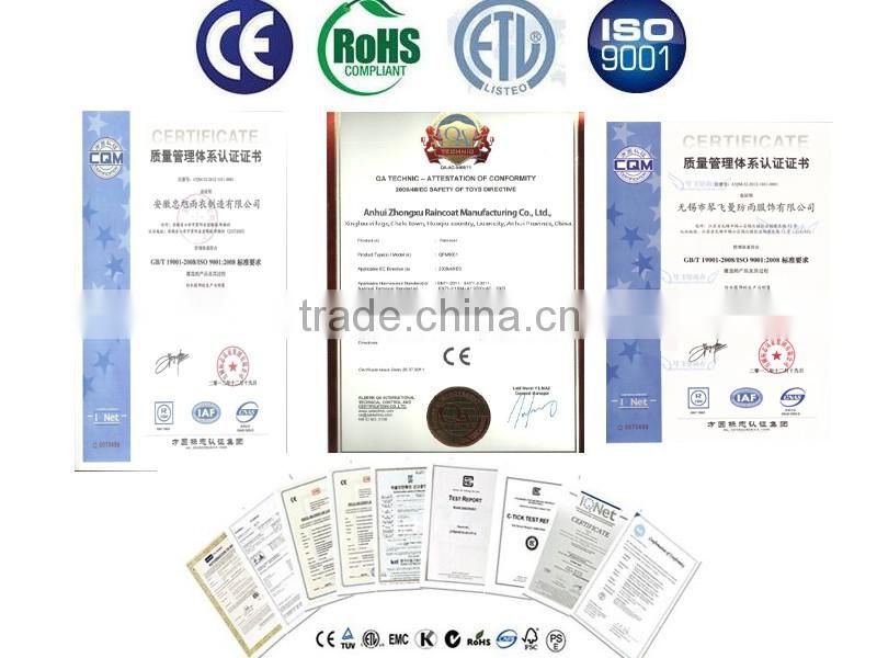 Adult military camouflage PVC raincoat poncho digital camouflage poncho