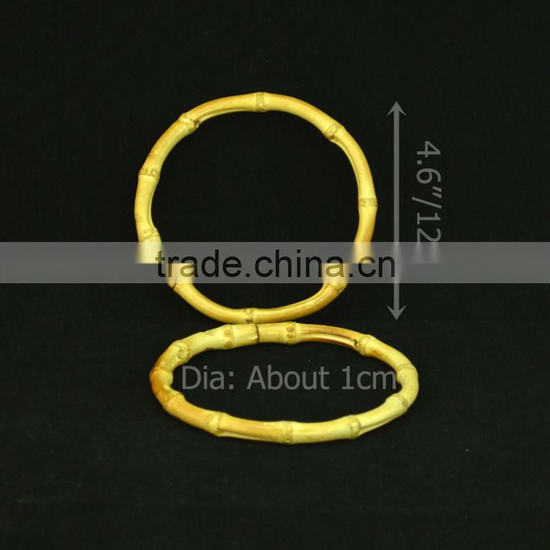 Round Bamboo Purse Handles