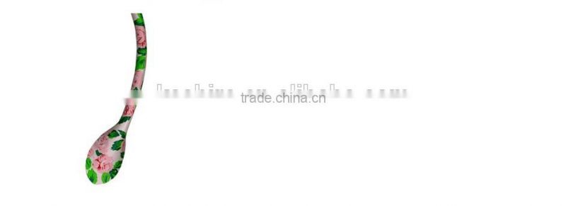 The high quality fashion floral printing leather bag handles