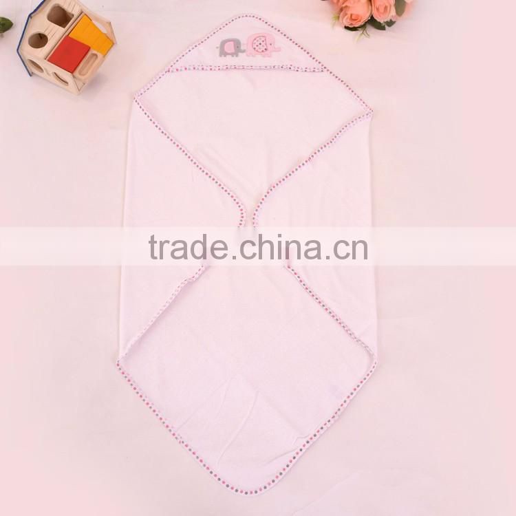 100% polyester bamboo baby washcloths,Made in China baby hooded towel and super soft terry