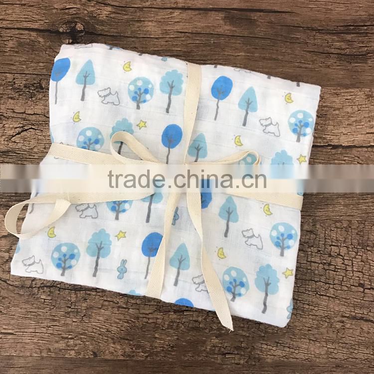 super soft muslin swaddle 100% organic cotton baby blanket warps