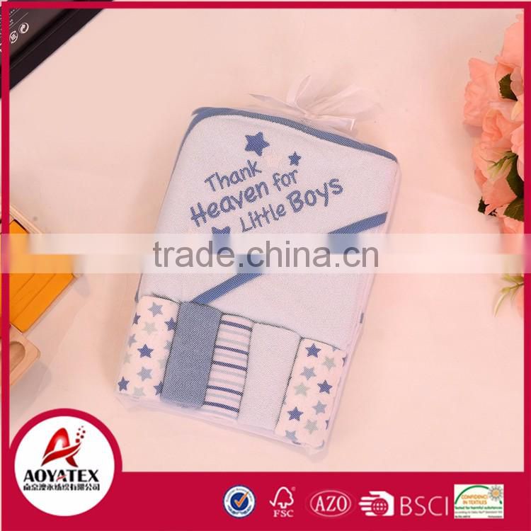 2017 cheap price Infant hooded towel,animal hooded towel for baby