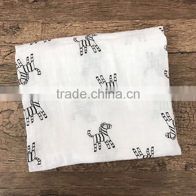 super soft muslin swaddle 100% organic cotton baby blanket warps