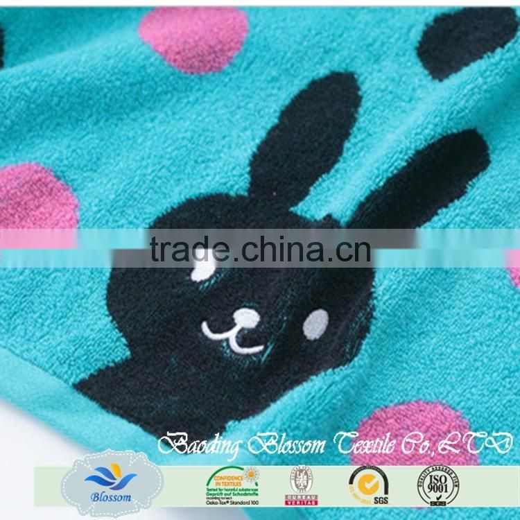 home textile jacquard yarn dyed super absorbent face towels