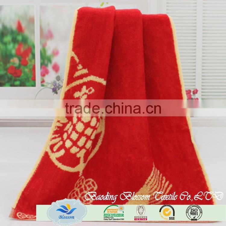 best selling product jacquard eco- friendly bamboo fiber face towels