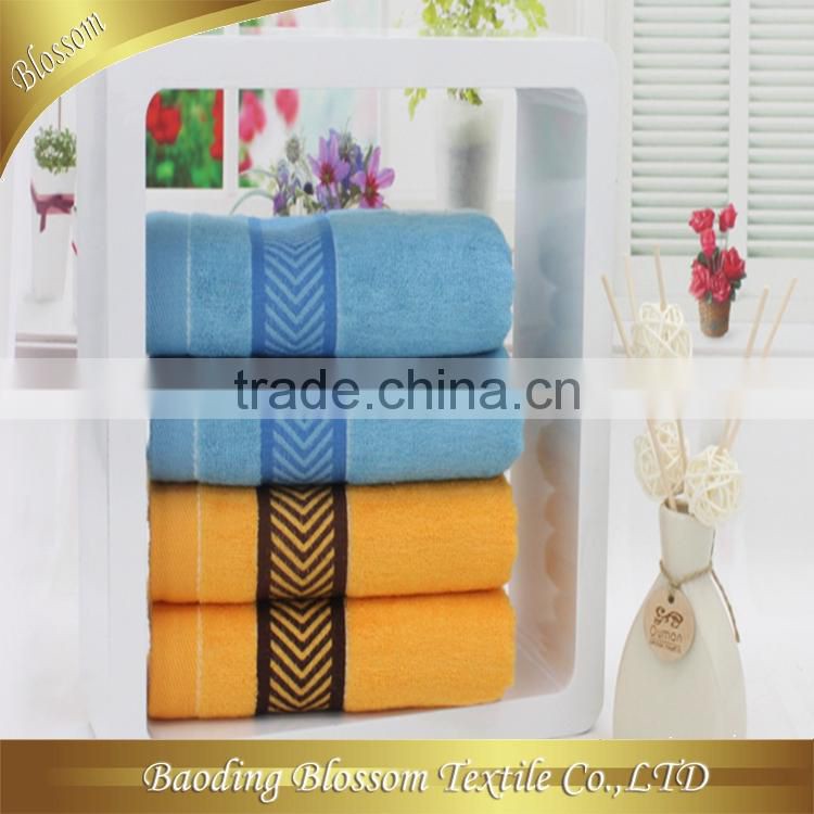 wholesale alibaba bamboo towel jacquard yarn dyed gym towel 30*80 cm