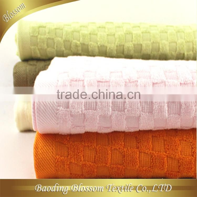 alibaba china manufacturer jacquard bath towel bamboo 70*140cm