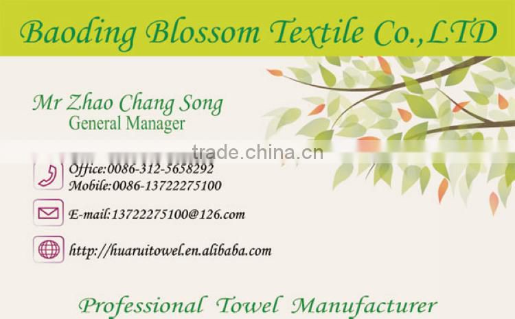 home textile jacquard yarn dyed super absorbent face towels