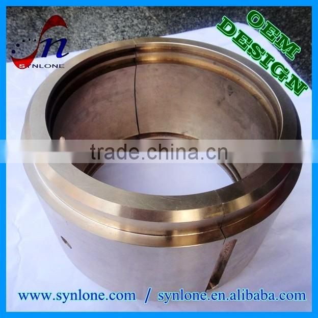 Hebei milling flanged brass ,bronzed bush