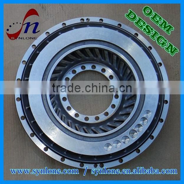 Customized gear plate with internal spline
