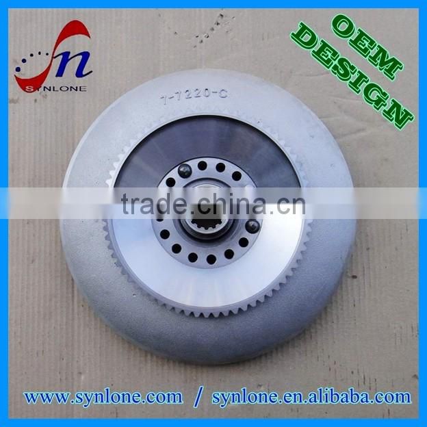 Customized gear plate with internal spline