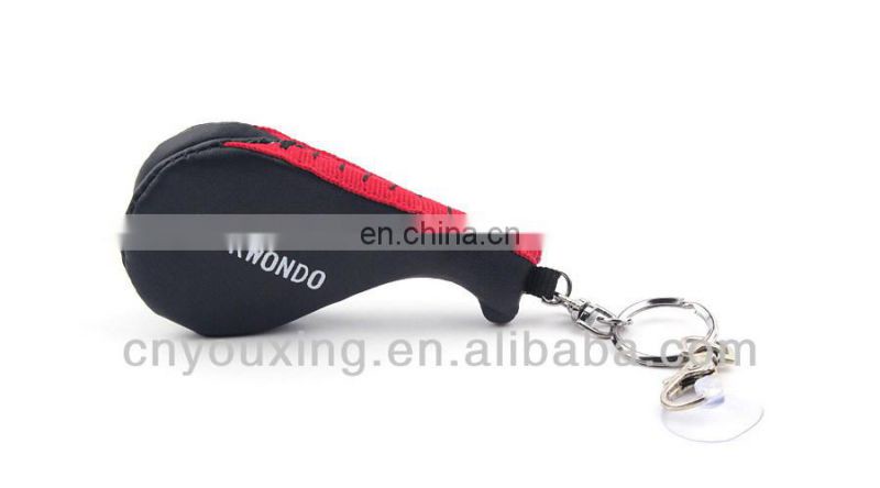 martial arts accessories taekwondo kicking pad key chain