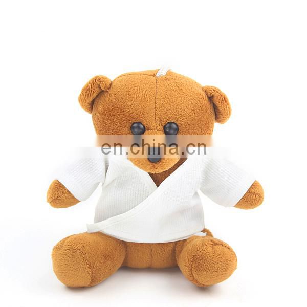 2015 taekwondo bear plush keychains wholesale taekwondo