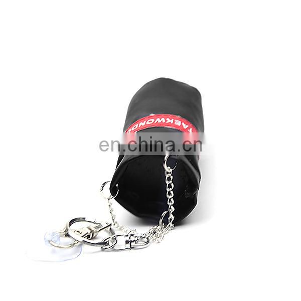 Martial arts keychains accessories mini punching bag