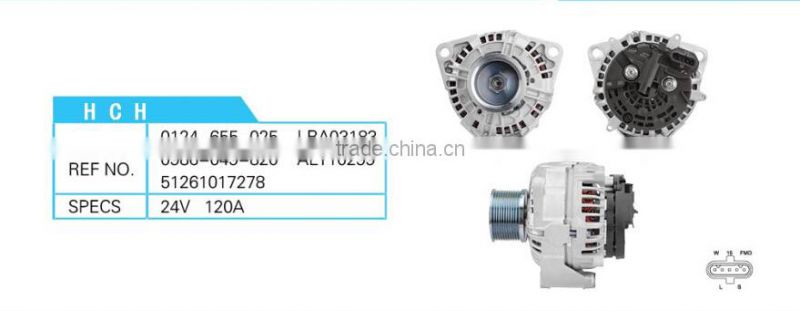 DAF alternator generator FOR TRUCKS