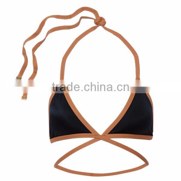 self tie fastening back hot sale women sexy swimwear