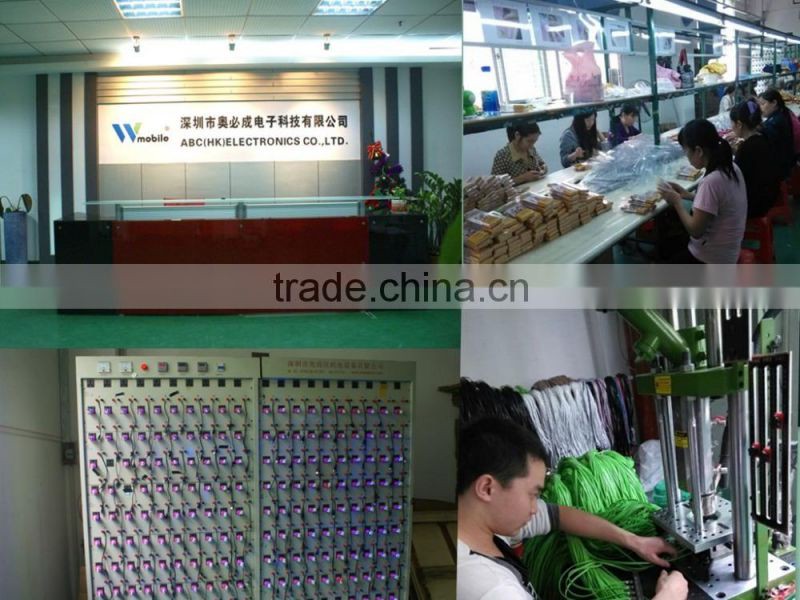 Luxury Black Wired Selfie Stick Monopod for Iphone samsung Android IOS