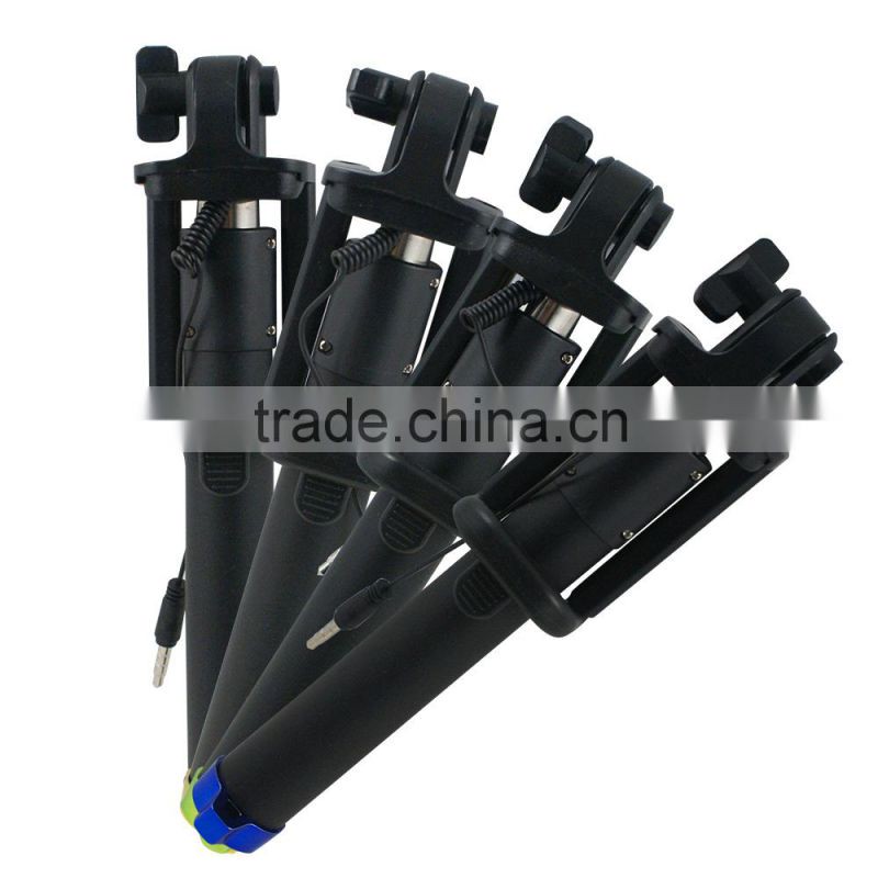 newest wireless buletooth portable extendable shutter selfie for cell phone