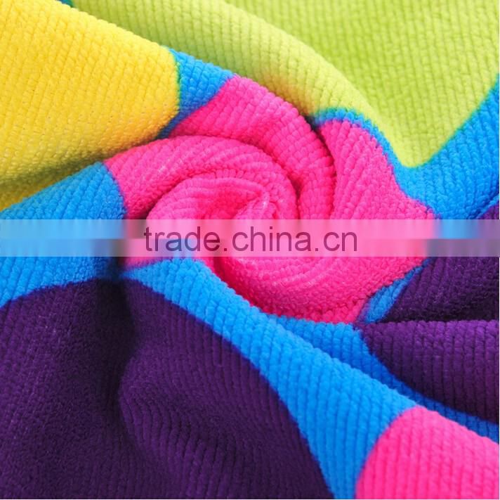 wholesale high water absorbency heated transfer printing bath towel