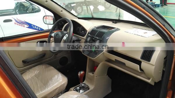 2015 Fashinable 4 seat battery powered electric passenger car with eec