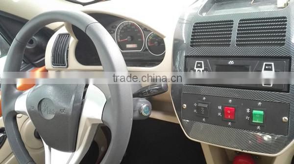 2015 Fashinable 4 seat battery powered electric passenger car with eec