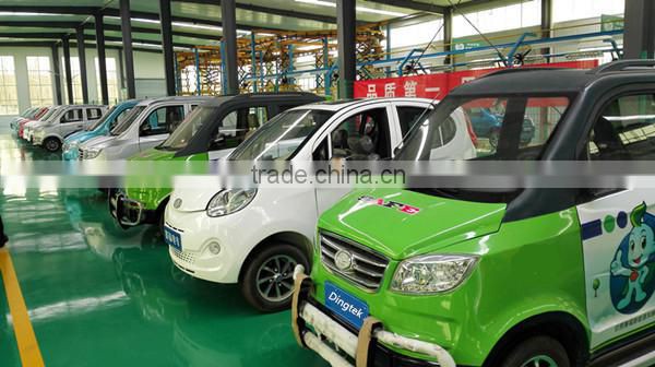 2015 Fashinable 4 seat battery powered electric passenger car with eec