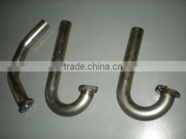 VW exhaust system muffler& head