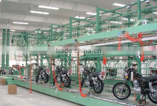 motorcycle assembly line