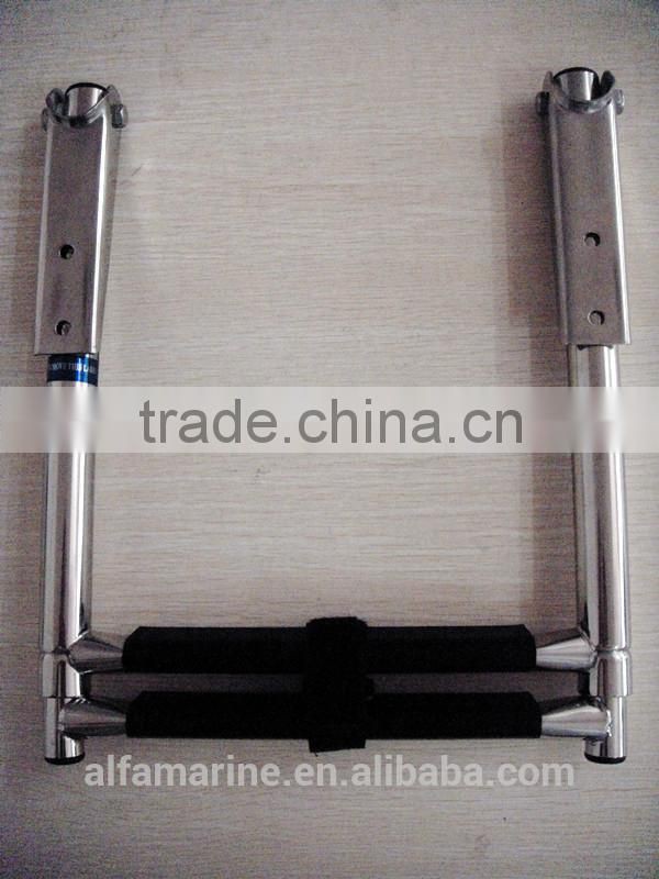 Stainless Steel 304 Telescopic Drop Ladder 2 step