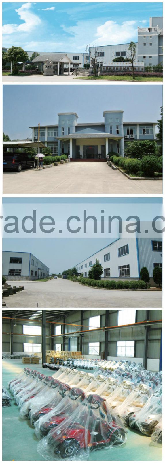 dual seat electric scooter with window screen