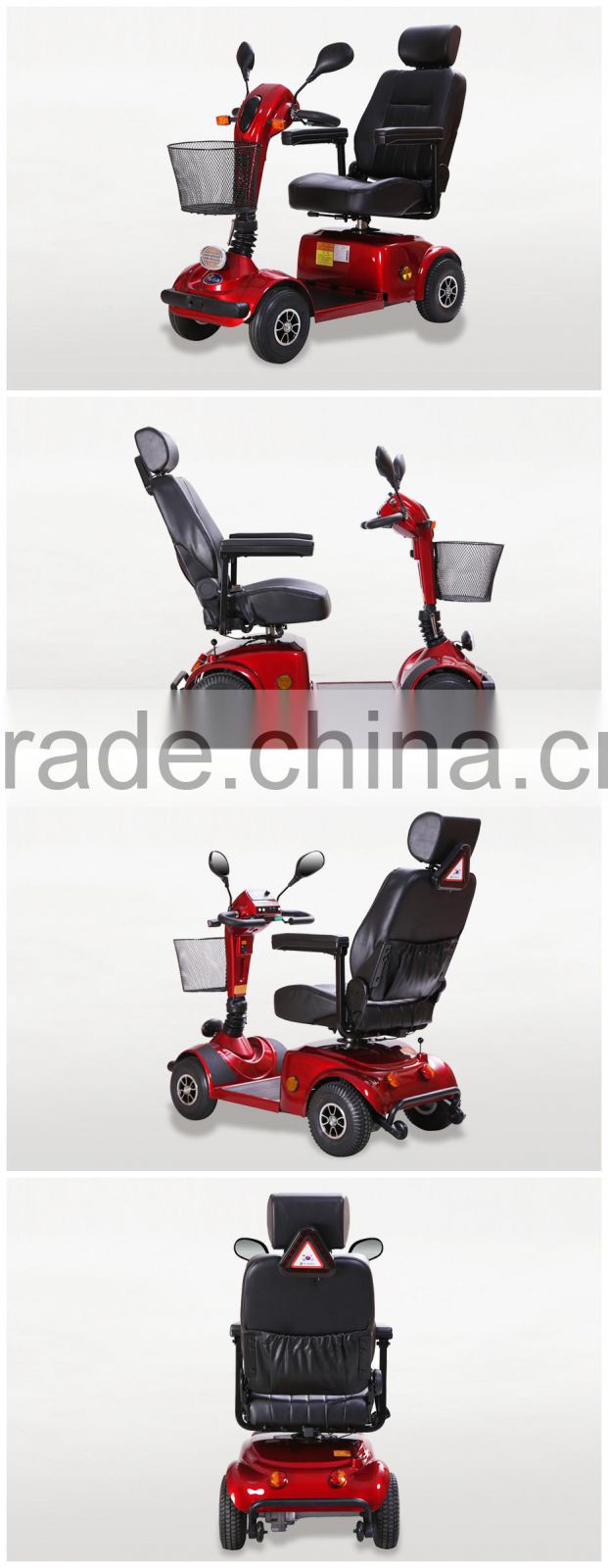 four wheel medical electric scooter with CE for old man outdoor sightseeing
