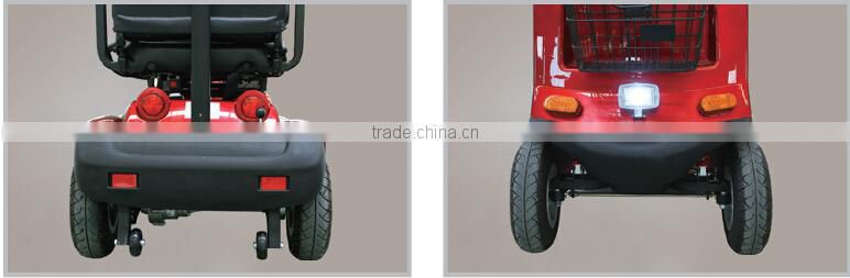 dual seat electric scooter with window screen