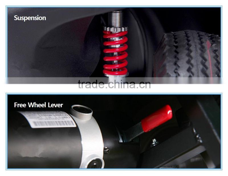 CE approved 700W heavy duty electric scooter for long distance trip