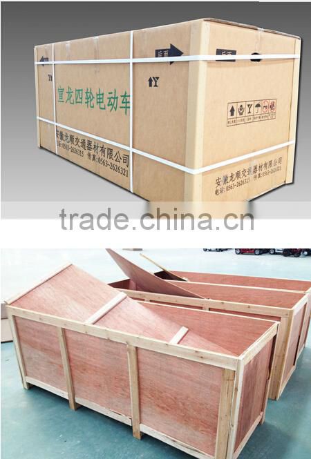 dual seat electric scooter with window screen