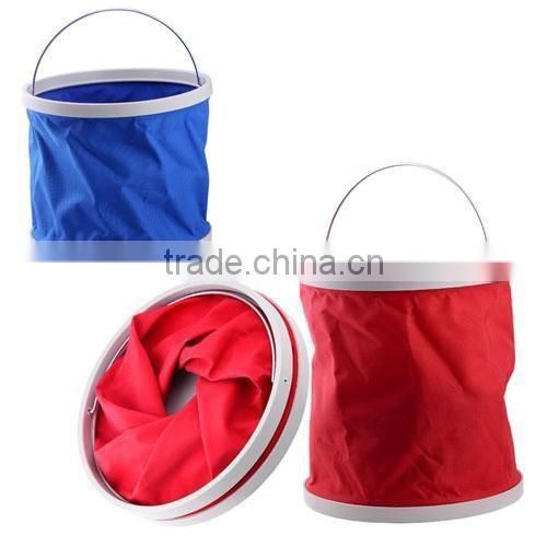 folding car wash bucket 2L foldable car cleaning wash bucket
