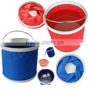 folding car wash bucket 2L foldable car cleaning wash bucket