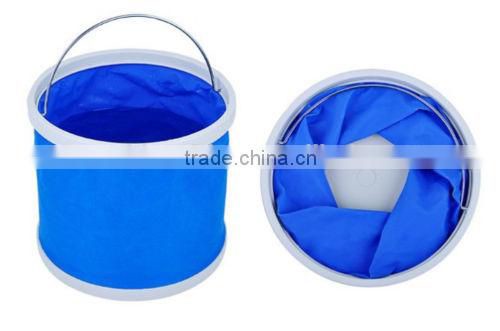 folding car wash bucket 2L foldable car cleaning wash bucket
