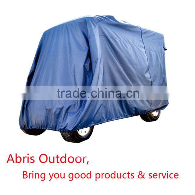 Rain Hail Protection 3 Wheel Drive Mini Electric Golf Club Car Cover for 2 Seater Cart