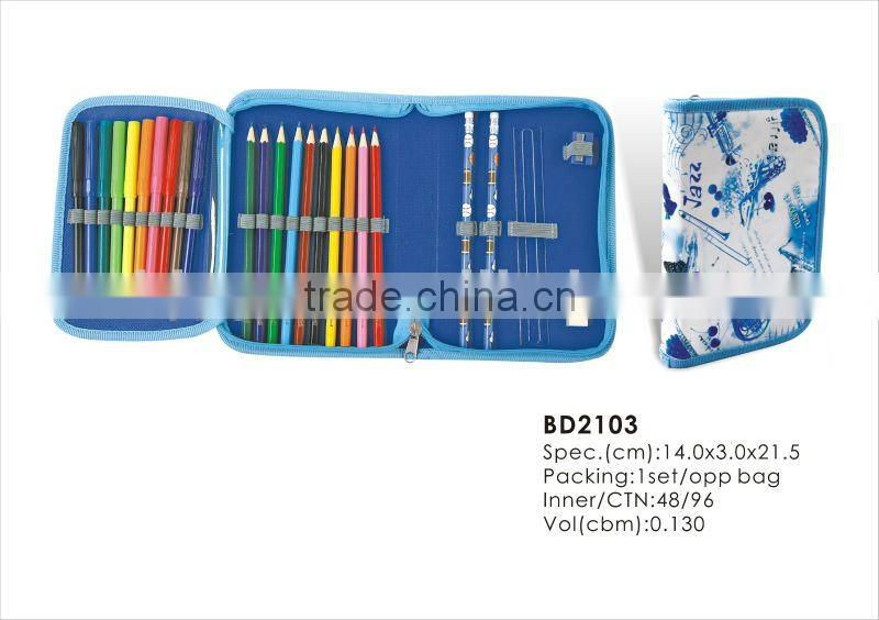 Good Quality PP Black Art Brush Bag/oil painting brush bag/pp empty bag