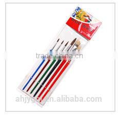 Wooden Handle Wool Hair Artist Brush/wooden artist brush/artist brush set