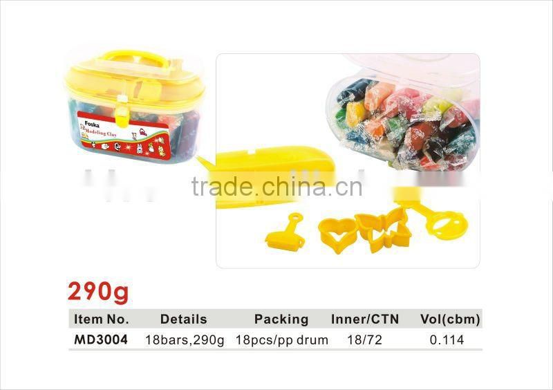 180g 10 Colors*10 Bars Plasticine Modelling Clay/non-drying modeling clay