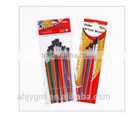 Wooden Handle Wool Hair Artist Brush/wooden artist brush/artist brush set