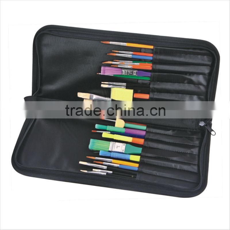 Good Quality PP Black Art Brush Bag/oil painting brush bag/pp empty bag
