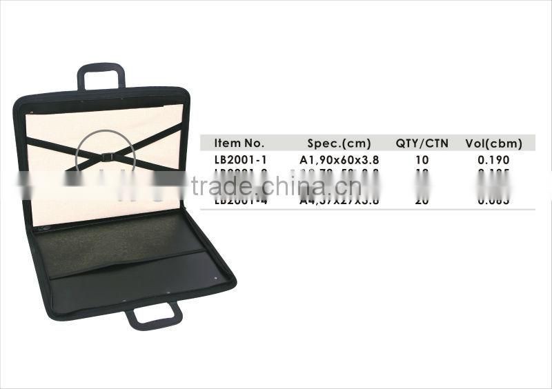 Different Sizes PP Cross Buckle Elastic Band Art Portfolio