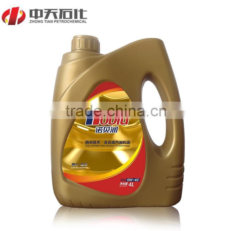 Synthetic gasoline engine oil SAE 5W-40