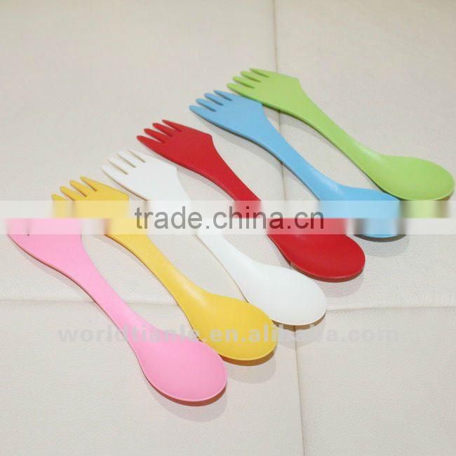 Food Grade Durable Plastic Combined Spoon, Fork, Knife