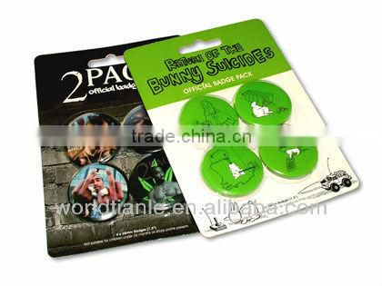 2012 hot sales PVC blister card for electronics packaging